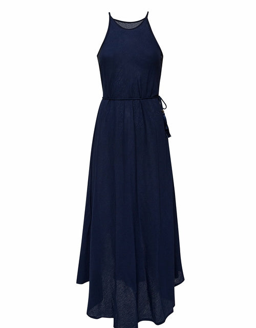 Load image into Gallery viewer, CALLIE MAXI DRESS - NAVY