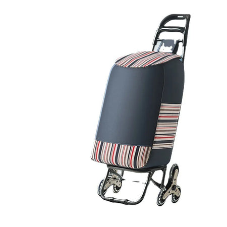 Handcart, Portable Shopping, Stair Climbing, Elderly  Vegetable Cart, Small  Household Folding Light Hand Trailer