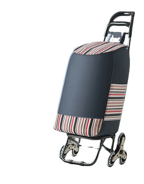Load image into Gallery viewer, Handcart, Portable Shopping, Stair Climbing, Elderly  Vegetable Cart, Small  Household Folding Light Hand Trailer