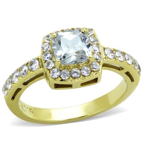Load image into Gallery viewer, Women Stainless Steel Cubic Zirconia Rings TK1899