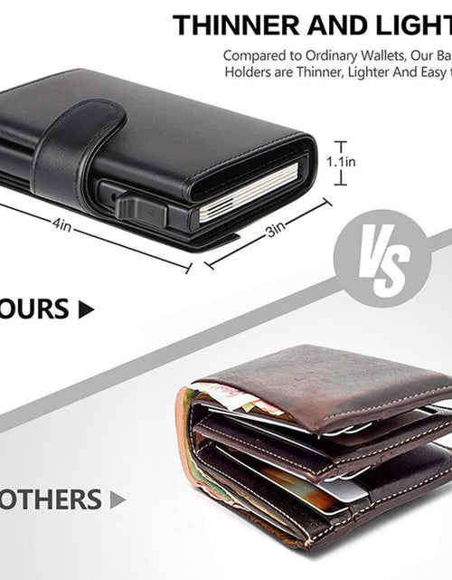 Load image into Gallery viewer, Trifold Smart Men's Wallets