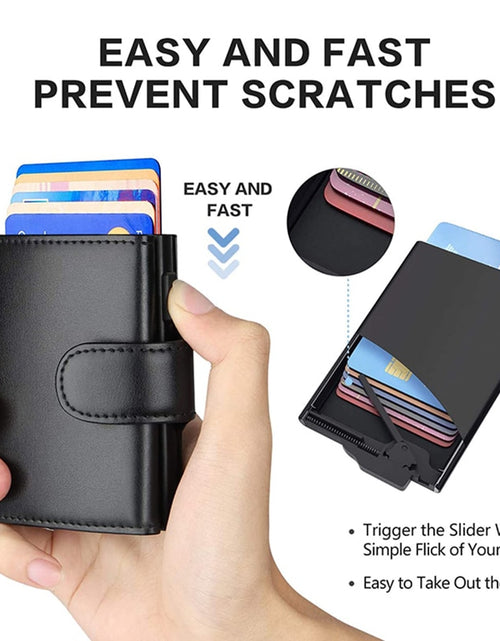 Load image into Gallery viewer, Trifold Smart Men's Wallets