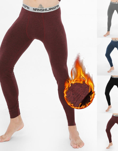 Load image into Gallery viewer, Men&#39;s Thermal Skin-Friendly Leggings
